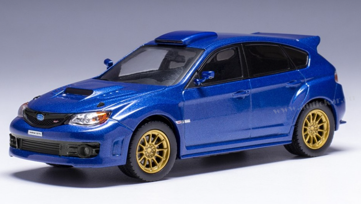SUBARU IMPREZA WRC STI 2009 BLUE