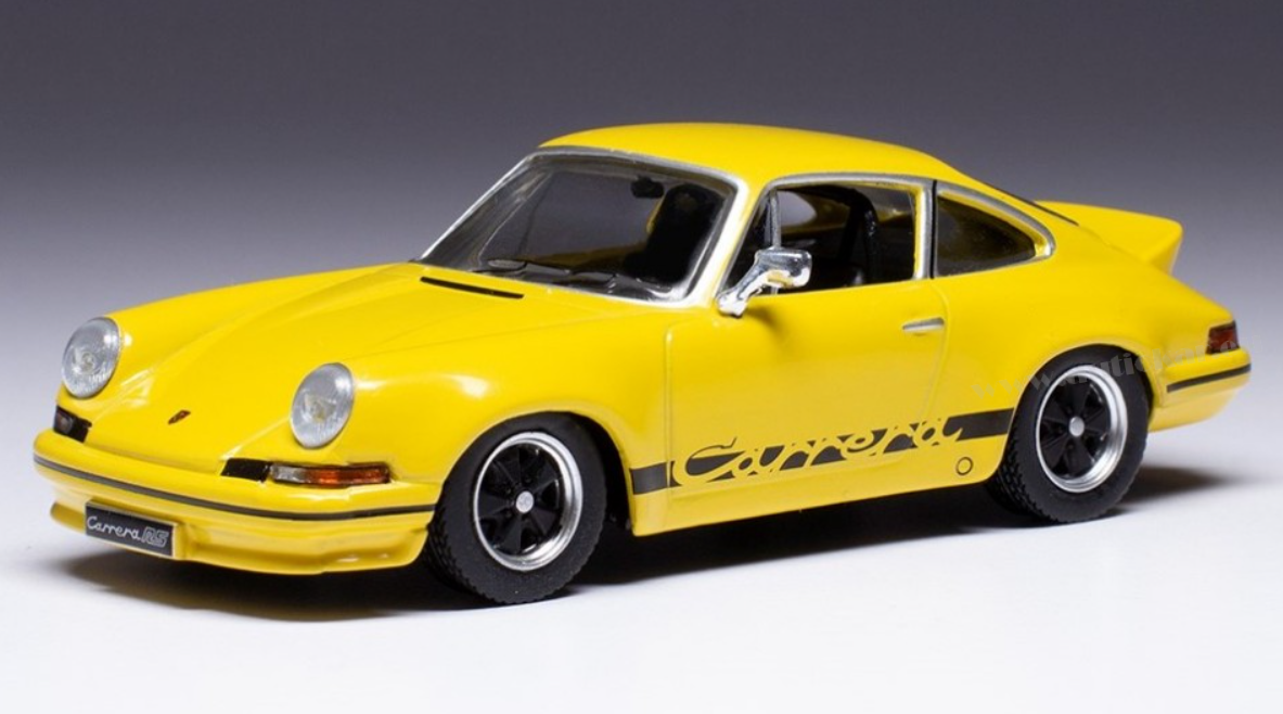 PORSCHE 911 CARRERA RS 2.7 1973 YELLOW BLACK MAGIC