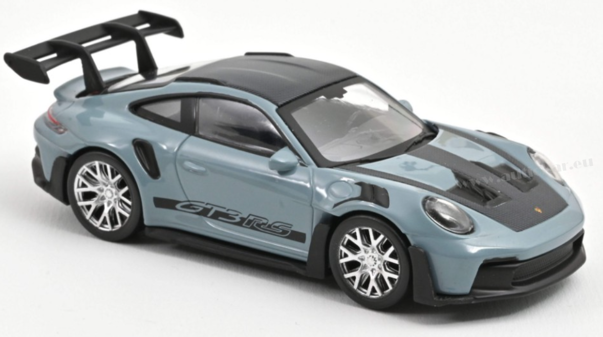 PORSCHE 911 GT3 RS 2022 BLUE/BLACK JET CAR 1:43