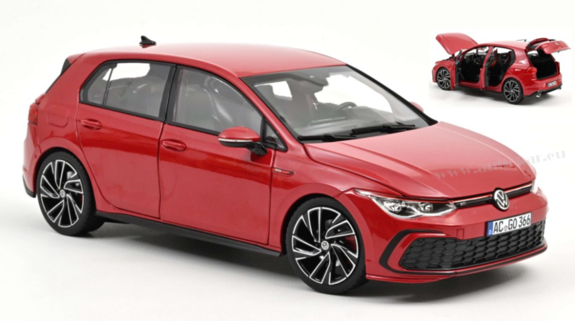 VW GOLF GTI 2020 TORNADO RED 1:18