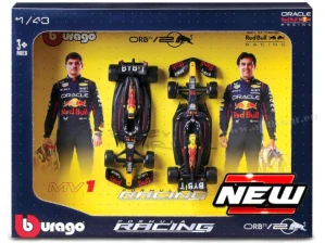 RED BULL RB20 SET N.1 M.VERSTAPPEN + N.11 S.PEREZ 2024 