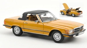 MERCEDES-BENZ 450 SL 1975 CAYENNE ORANGE 1:18