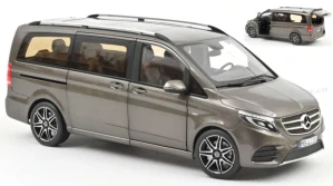 MERCEDES-BENZ V-CLASS AMG-LINE 2018 INDIUM GREY 1:18