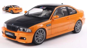 BMW E46 M3 COUPE SOLIDO WORKS 2000 ORANGE 1:18