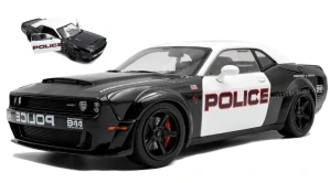 DODGE CHALLENGER R/T SCAT PACK WIDEBODY 2023 HIGHWAY POLICE 1:18