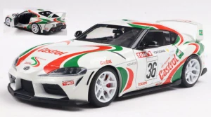 TOYOTA GR SUPRA TOYOTA RACING TRIBUTE 2024 WHITE 1:18