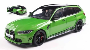 BMW M3 TOURING WITH PERFORMANCE PARTS 2024 GREEN METALLIC 1:18