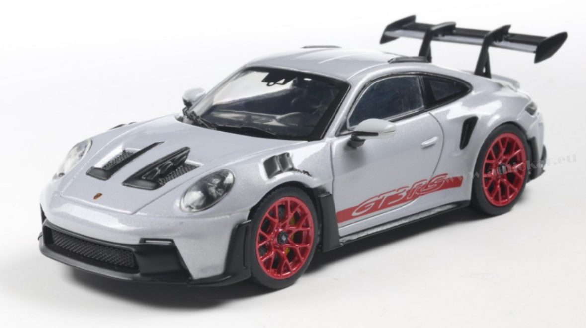 PORSCHE 911 (992) GT3 RS 2023 MET.ICE GREY/PYRO RED