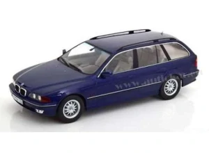 1997 BMW 530d E39 Touring. blue metallic 1:18