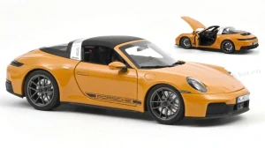 PORSCHE 911 TARGA 4 GTS 2025 BAHAMA YELLOW 1:18
