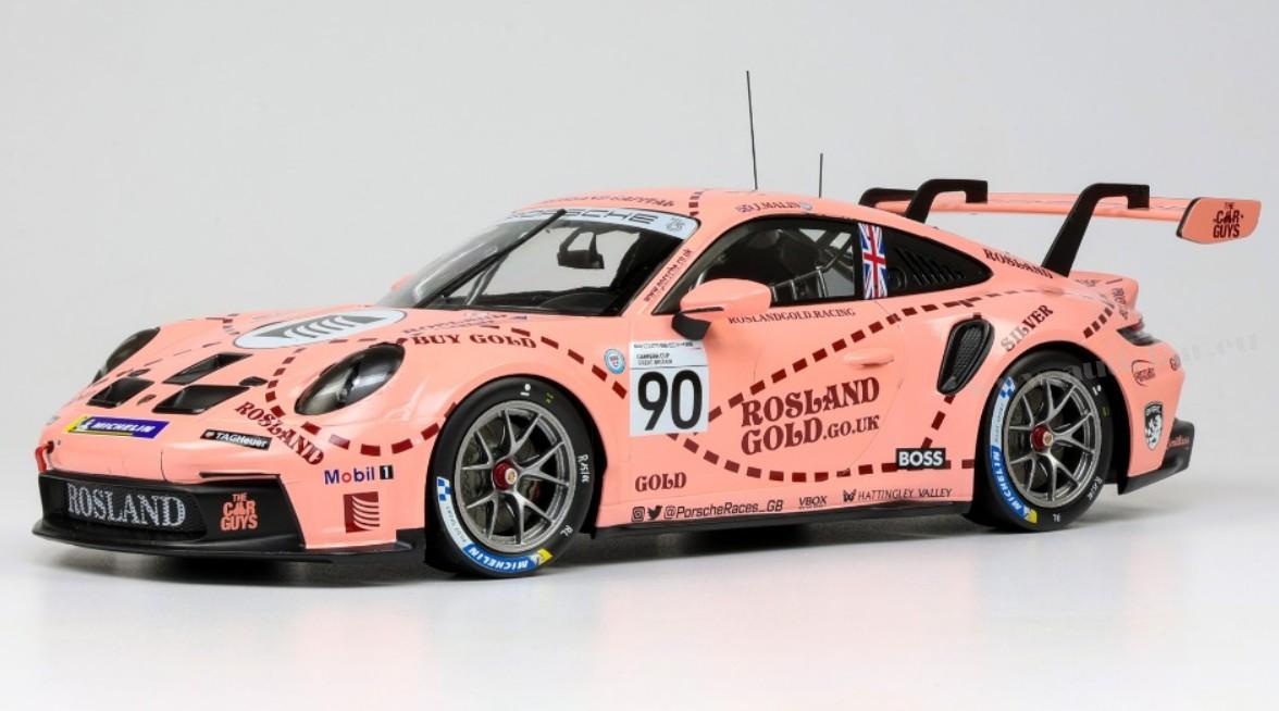 PORSCHE 911 GT3 N.90 PORSCHE CUP BRANDS HATCH 2023 J.MALIN 1:18