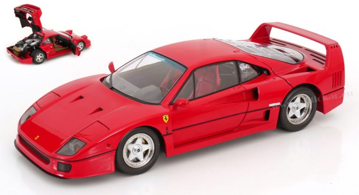 FERRARI F40 1987 RED 1:12