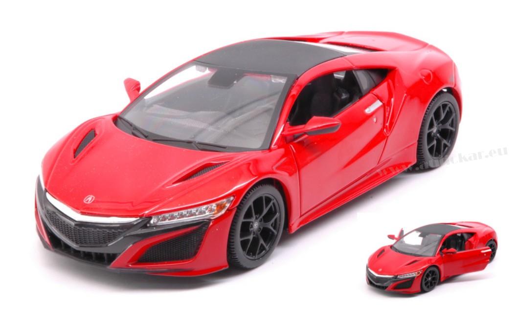 ACURA NSX 2017 RED 1:24