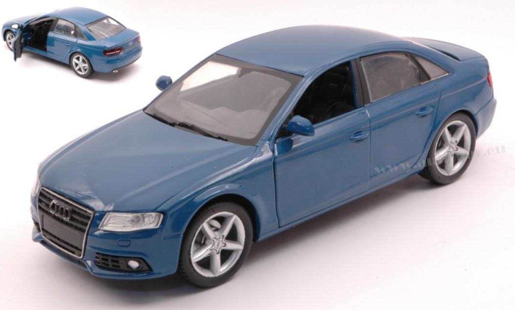 AUDI A 4 2008 BLUE 1:24