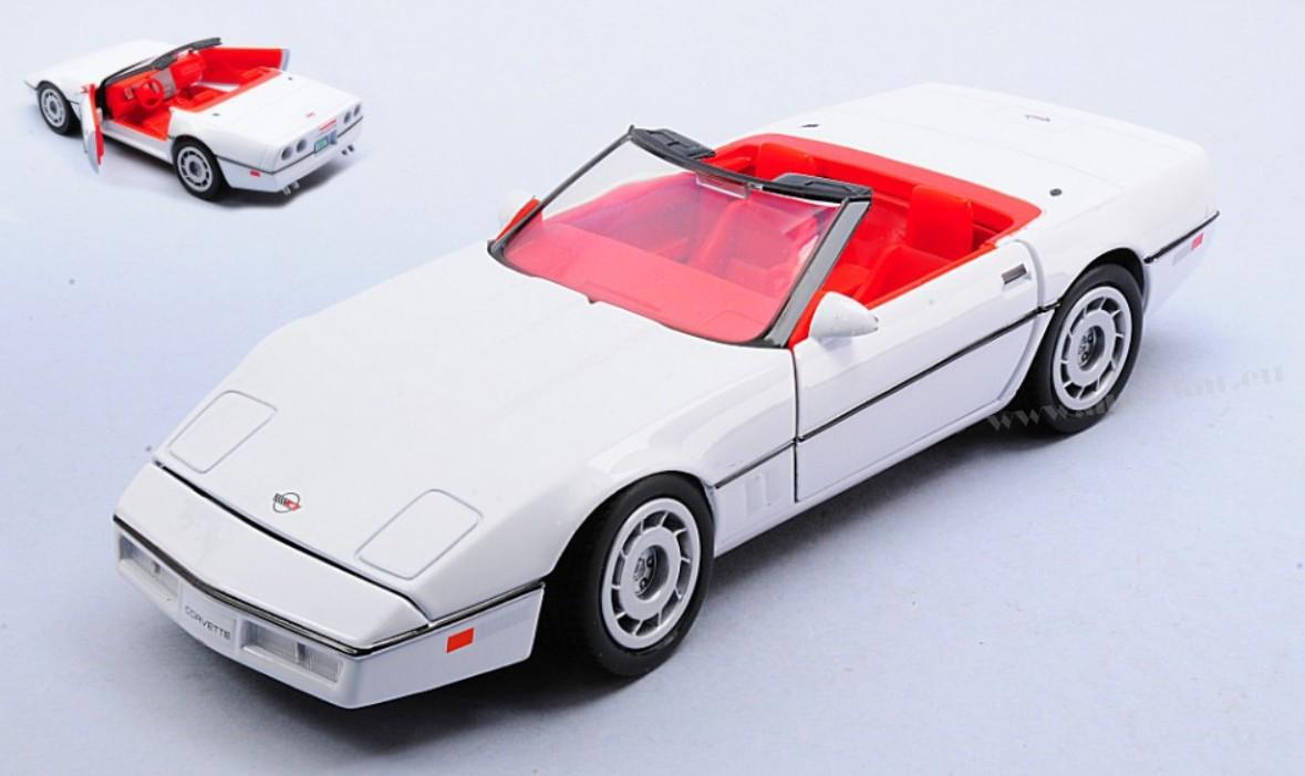 CHEVROLET CORVETTE 1996 WHITE 1:24