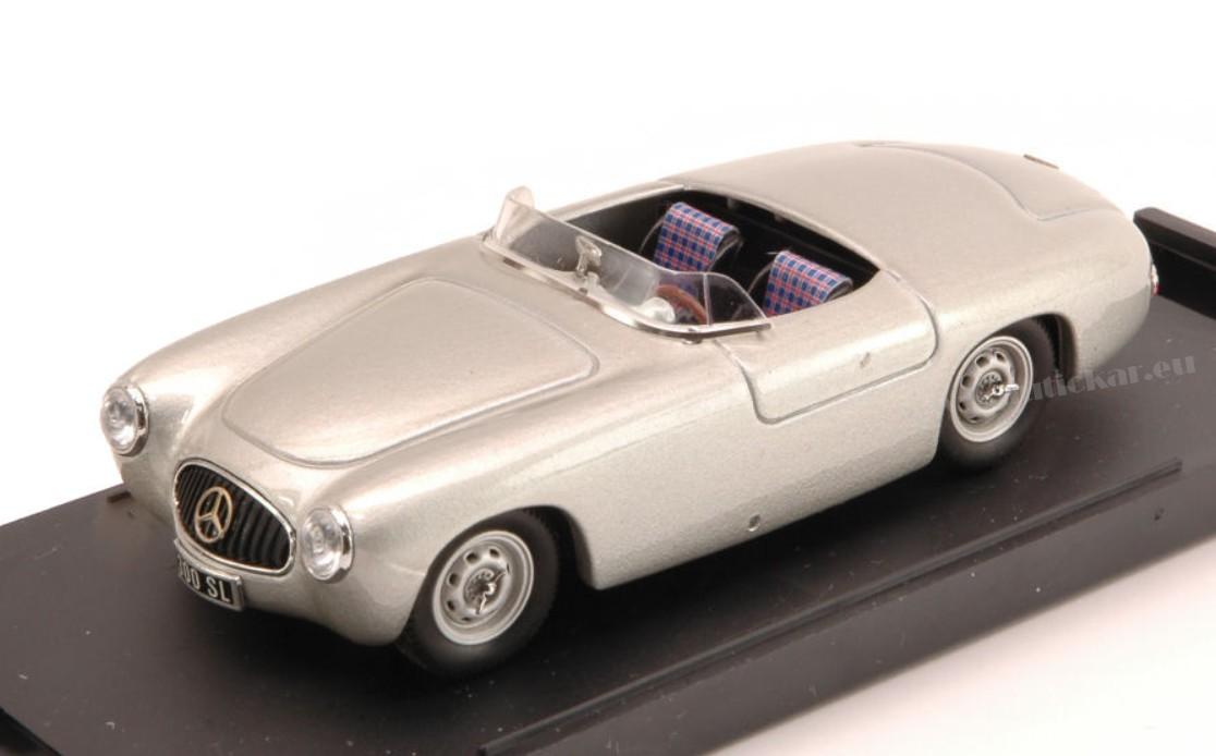 MERCEDES 300 SL SPIDER PRESENTATION 1952 TWO SEATER SILVER