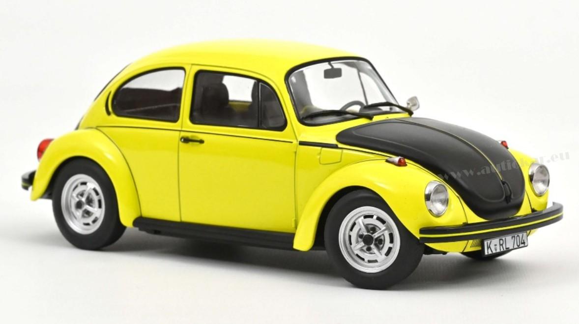 VW 1303 1973 YELLOW/BLACK 1:18