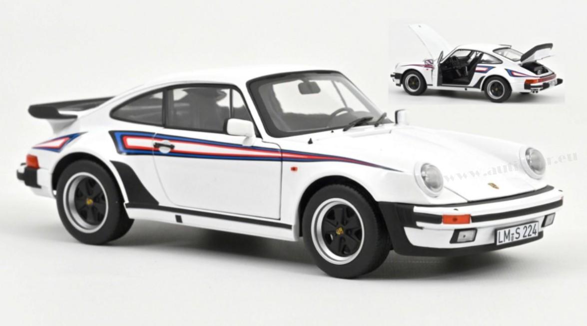 PORSCHE 911 TURBO 3.3 1980 WHITE 1:18