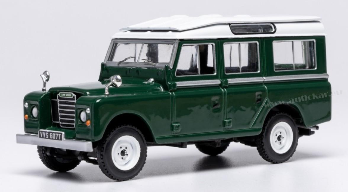LAND ROVER SERIES III 109 1978 DARK GREEN/WHITE 1:43