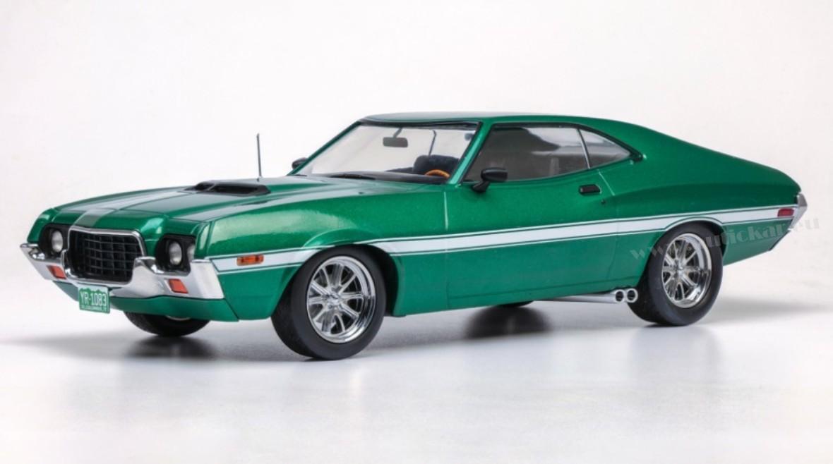 FORD GRAN TORINO SPORT 1972 GREEN 1:18