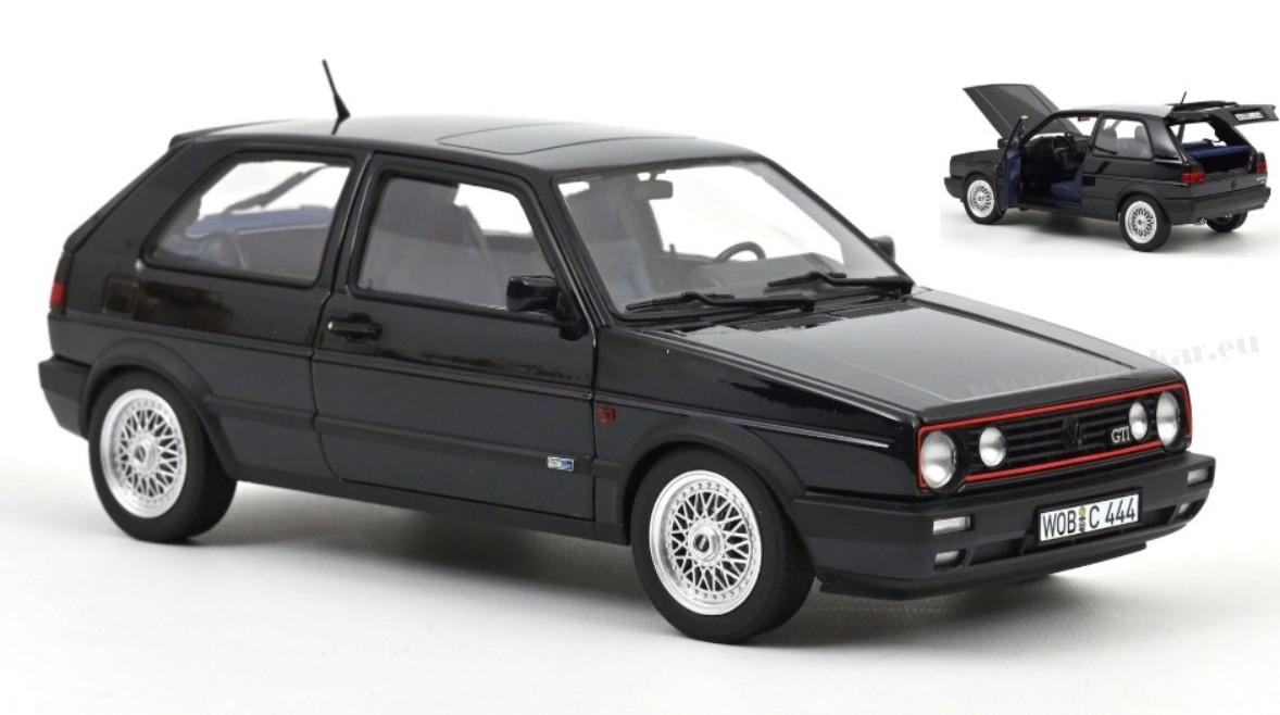 VW GOLF GTI EDITION BLUE 1991 BLUE METALLIC 1:18