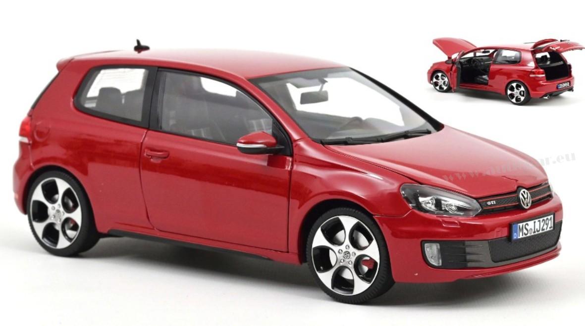 VW GOLF GTI 2009 TORNADO RED 1:18
