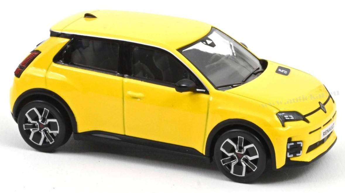 RENAULT 5 E-TECH 100% ELECTRIC 2024 POP YELLOW 1:43 REPRODUCTION 2026