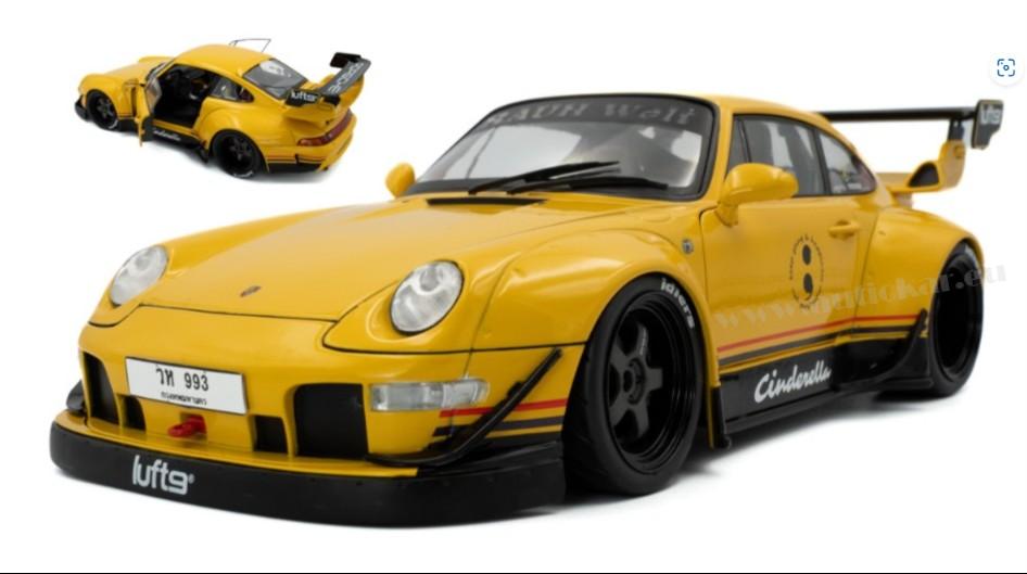 RWB BODYKIT 2020 CINDERELLA YELLOW 1:18