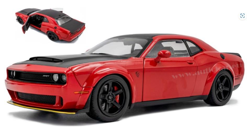 DODGE CHALLENGER DEMON 2023 TOR RED 1:18