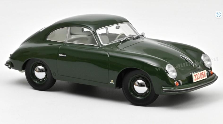 PORSCHE 356 COUPE' 1954 GREEN 1:18