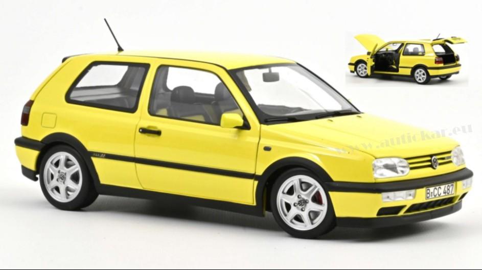 VW GOLF GTI COLOR CONCEPT 1994 YELLOW 1:18