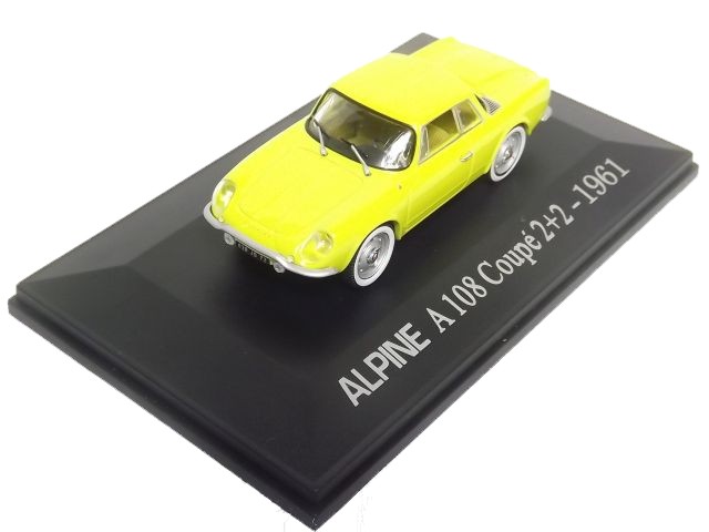 Alpine A108 Coupé 2+2 (yellow)