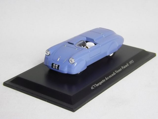 Renault 4CV barqette des record Vernet Pairard