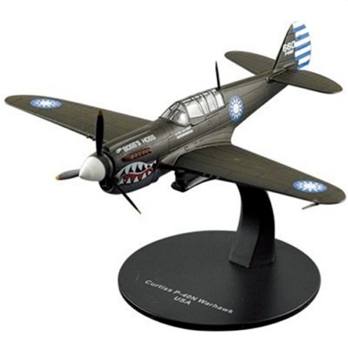 Curtiss P40 N WARHAWK BOSS'S HOSS WWII US Fighter 21 1:72