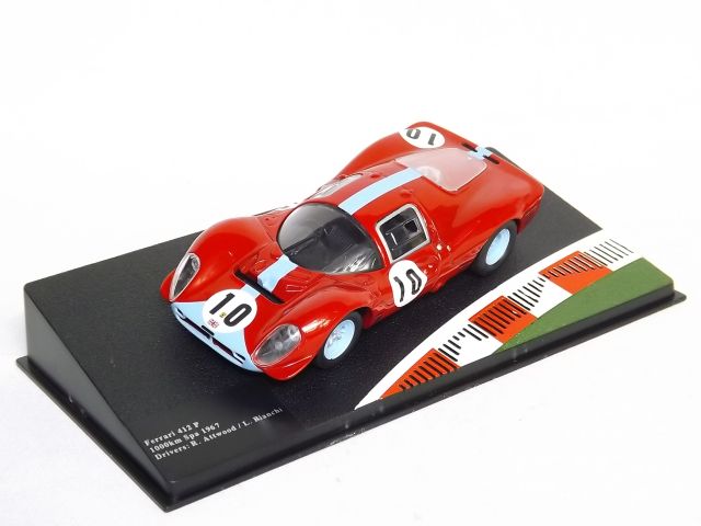 Ferrari 412P 1000 Km Spa 67 No. 10
