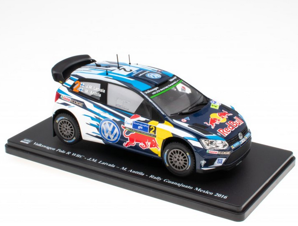 Volkswagen Polo R WRC Latvala Mexico 2016 1:24