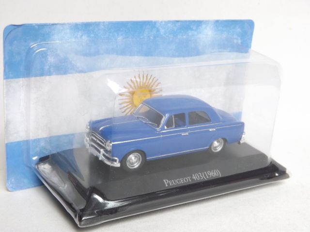 Peugeot 403 blue