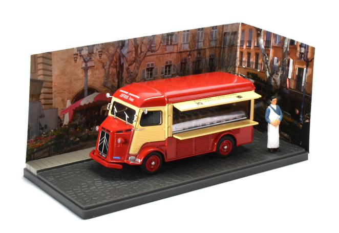 Le fourgon Citroën Type H Ambulantný predaj