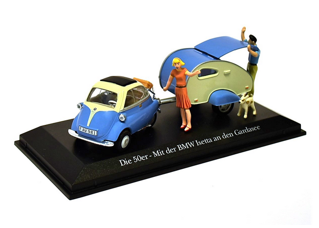 BMW Isetta with Caravane