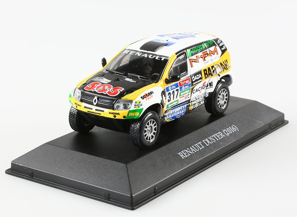 Renault Duster, E. Spataro - B. Lozada, Dakar 2016, #317