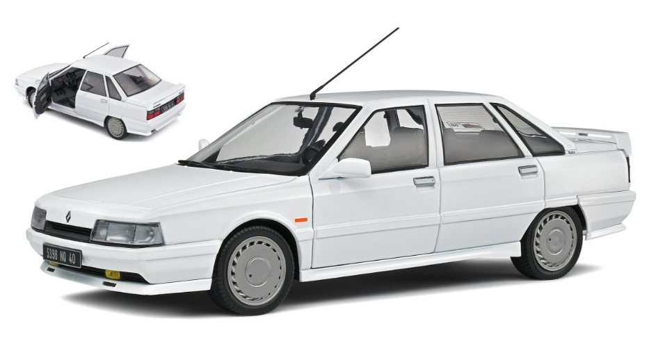RENAULT 21 TURBO MK1 1988 WHITE 1:18