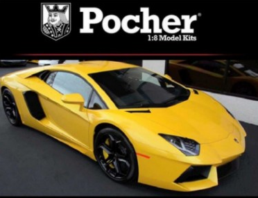 LAMBORGHINI AVENTADOR ORION YELLOW KIT 1:8