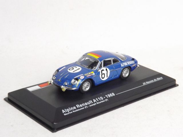 ALPINE RENAULT A110 -LeMans 1968 No.61