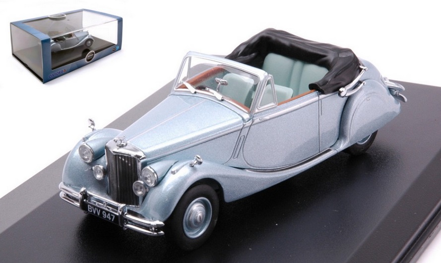 JAGUAR MKV DHC OPEN METALLIC LIGHT BLUE 
