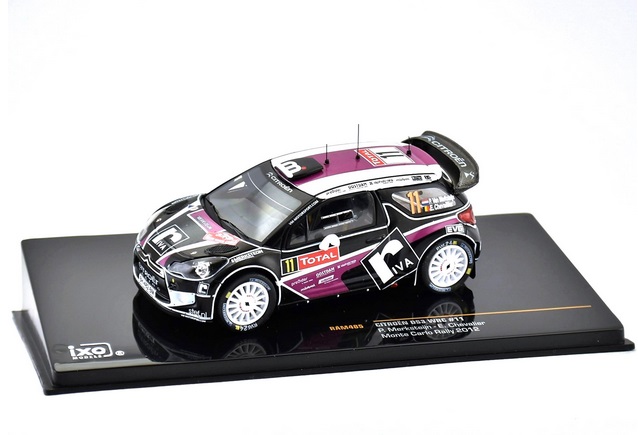 CITROEN DS3 WRC N 11 RETIRED RALLY MONTECARLO 2012 P.V.MERKSTEIJN - E.CHEVAILLIER