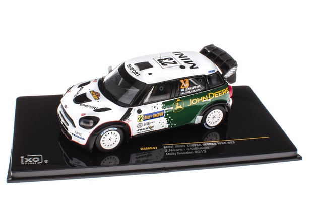 MINI JOHN COOPER WORKS WRC #23 4 J. Nikara - J. Kalliolepo