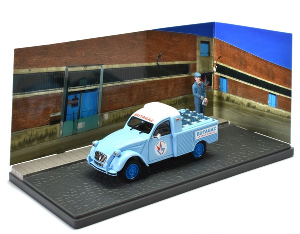 Le pick-up Citroën 2CV AK 350 Diorama Butagaz