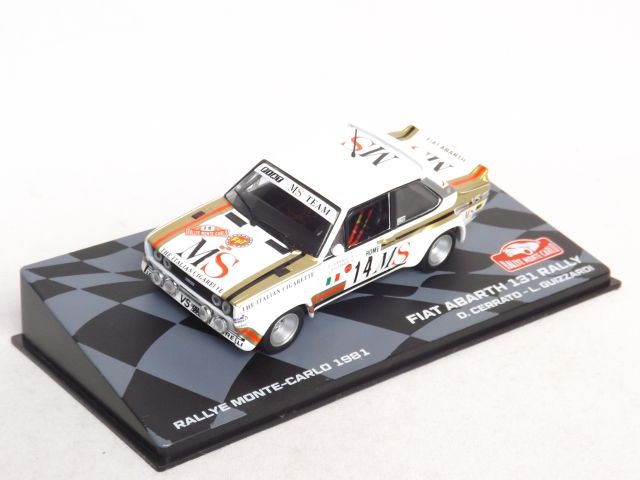 Fiat Abarth 131 Rally Cerrato/Guizzardi RMC 1981