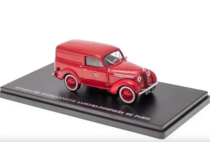Renault Juvaquatre Fourgonnette Sapeurs-Pompiers De Paris 1953