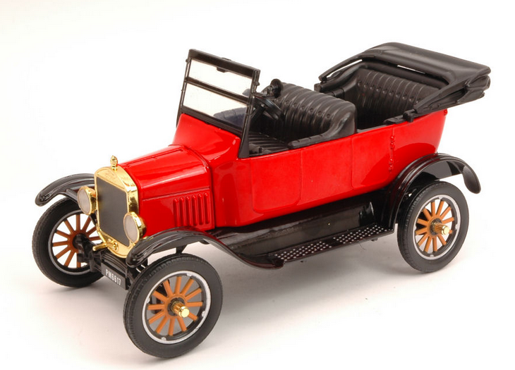 FORD MODEL T TOURING 1925 RED 1:24 